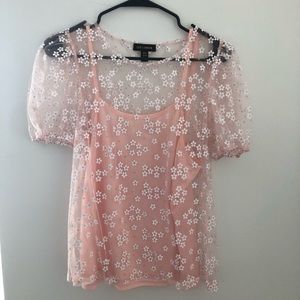 H&M flower tee
